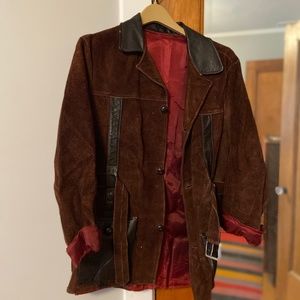 Vintage suede jacket